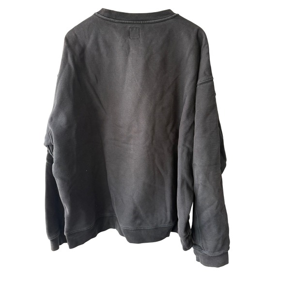 Brain Dead Mens Anime Graphic Crewneck Sweatshirt Black XL Streetwear Fleece - Picture 2 of 6